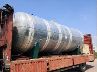攀枝花出口卧式储气罐发货中
